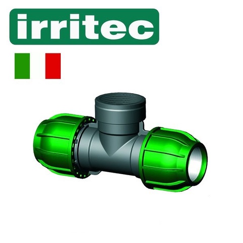 Тройник 63x2"x63 внутренняя резьба IRRITEC Тройник 63x2"x63 внутренняя резьба IRRITEC