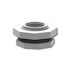 Фитинг для ёмкости 1" (25 мм) белый Фитинг для ёмкости 1" (25 мм) белый